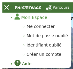 menu inscript