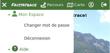 menu inscript